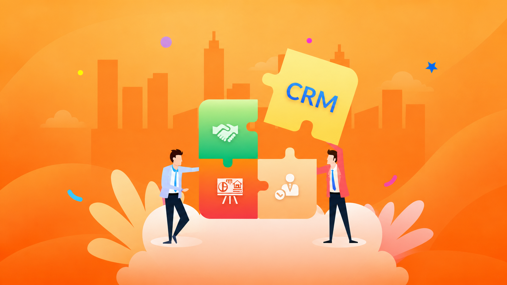 Minh họa phân hệ CRM